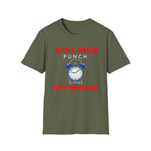 Load image into Gallery viewer, &quot;REAL MEN&quot; Unisex Softstyle T-Shirt
