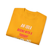 Load image into Gallery viewer, IDEAS, THOUGHTS, &amp; PLANS Unisex Ultra Cotton Tee
