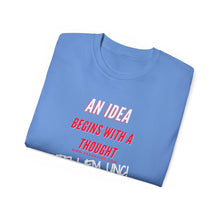 Load image into Gallery viewer, IDEAS, THOUGHTS, &amp; PLANS Unisex Ultra Cotton Tee

