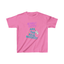 Load image into Gallery viewer, TELL&#39;EM UNC MOM &amp; DAD ARE &quot;NOT&quot; BOSS Kids Heavy Cotton™ Tee
