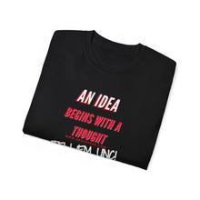 Load image into Gallery viewer, IDEAS, THOUGHTS, &amp; PLANS Unisex Ultra Cotton Tee
