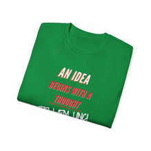 Load image into Gallery viewer, IDEAS, THOUGHTS, &amp; PLANS Unisex Ultra Cotton Tee
