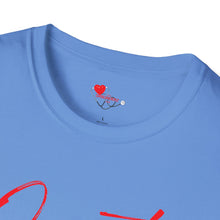 Load image into Gallery viewer, &quot;JUST BREATHE&quot; Unisex Softstyle T-Shirt RED LETTERING
