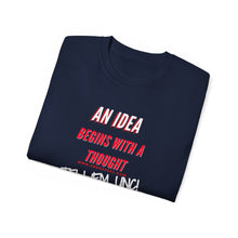 Load image into Gallery viewer, IDEAS, THOUGHTS, &amp; PLANS Unisex Ultra Cotton Tee

