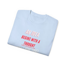 Load image into Gallery viewer, IDEAS, THOUGHTS, &amp; PLANS Unisex Ultra Cotton Tee
