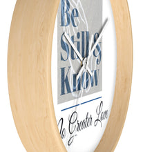 Load image into Gallery viewer, No Greater Love White Wall clock
