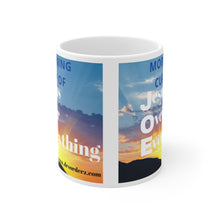 Load image into Gallery viewer, Cup Of JOE w/White Letters Ceramic Mug 11oz
