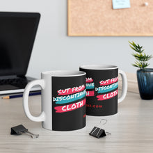 Load image into Gallery viewer, CUT FROM DISCONTINUED CLOTH Ceramic Mug 11oz by DRSORDERZ.COM
