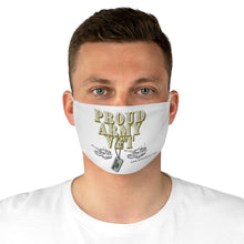 Load image into Gallery viewer, &quot;PROUD ARMY VET&quot; FABRIC Face Mask
