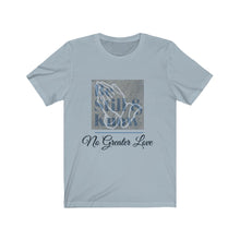 Load image into Gallery viewer, NGL Unisex BE STILL &amp; KNOW BLUE Short Sleeve Tee
