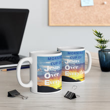 Load image into Gallery viewer, Cup Of JOE w/White Letters Ceramic Mug 11oz
