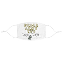Load image into Gallery viewer, &quot;PROUD ARMY VET&quot; FABRIC Face Mask
