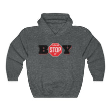 Load image into Gallery viewer, &quot;BOY STOP&quot; LADIES Heavy Blend™ Hooded Sweatshirt

