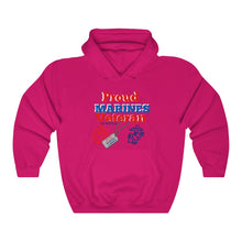 Load image into Gallery viewer, &quot;PROUD MARINES VETERAN&quot; Unisex Heavy Blend™ Hooded Sweatshirt
