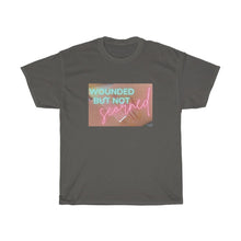 Load image into Gallery viewer, WOUNDED BUT NOT SCORNED Unisex Heavy Cotton Tee
