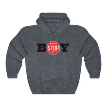 Load image into Gallery viewer, &quot;BOY STOP&quot; LADIES Heavy Blend™ Hooded Sweatshirt
