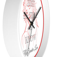 Load image into Gallery viewer, NGL Just Be Still &amp; Know Wall clock
