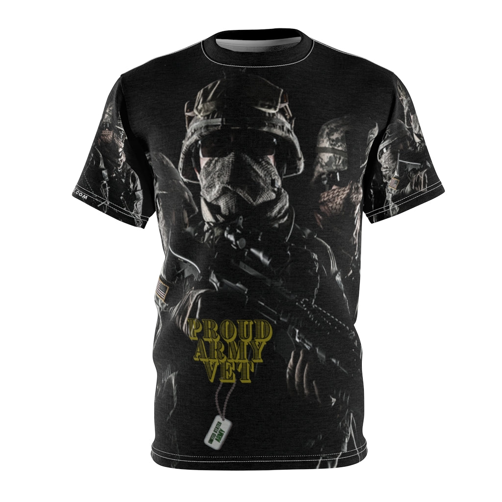 Unisex AOP ARMY VETERAN Tee