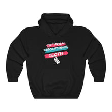 Load image into Gallery viewer, TELL&#39;EM UNC CUT FROM DISCONTINUED CLOTH Unisex Heavy Blend™ Hooded Sweatshirt
