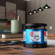 Load image into Gallery viewer, DRS ORDERZ Logo Metal Bluetooth Speaker and Wireless Charging Pad

