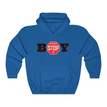 Load image into Gallery viewer, &quot;BOY STOP&quot; LADIES Heavy Blend™ Hooded Sweatshirt
