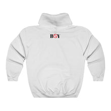 Load image into Gallery viewer, &quot;BOY STOP&quot; LADIES Heavy Blend™ Hooded Sweatshirt
